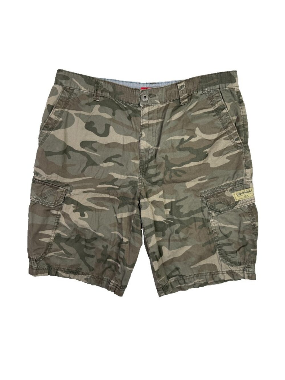 Union Bay Camo Cargo Shorts Mens 36 Green Camouflage